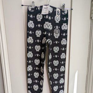 Girls Glow in the Dark Halloween Pants